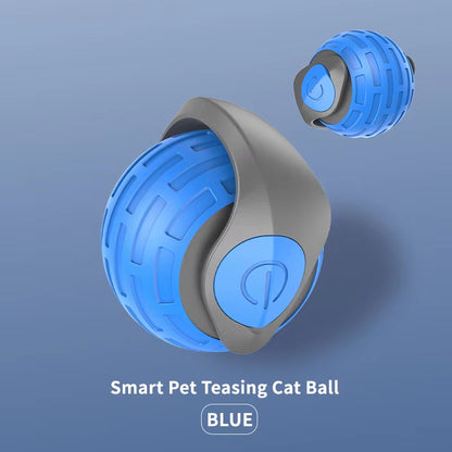 New Interactive Cat Toys Ball Auto Electric Rolling Ball Toys for Cat Kitty Pet Smart Automatic Teaser USB Rechargeable Cat Toy